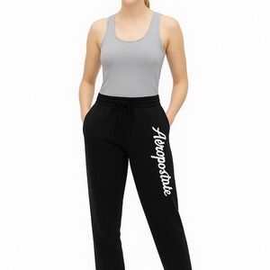 Aeropostale Black Women's Jogger Pants